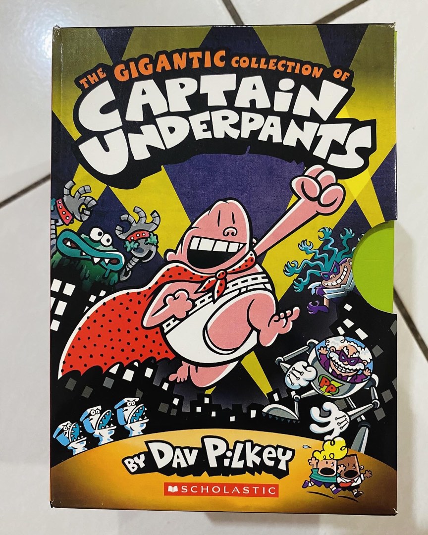 Captain underpants book set 12books Hobbies Toys Books