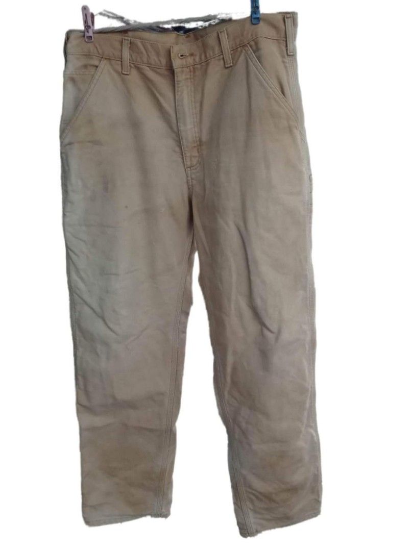 Carhartt b111 2025 flannel lined pants