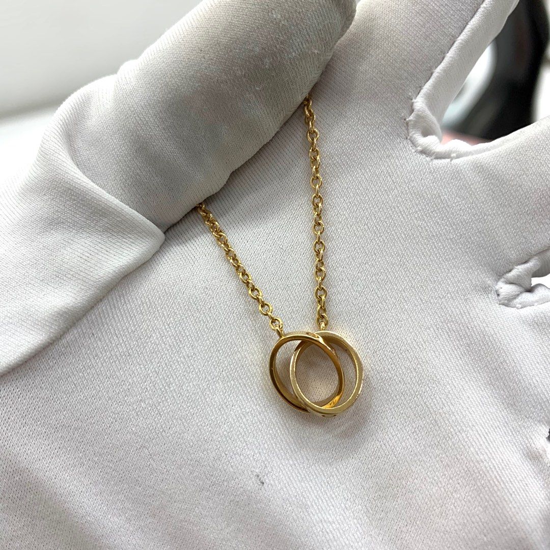 Cartier cheap au750 necklace