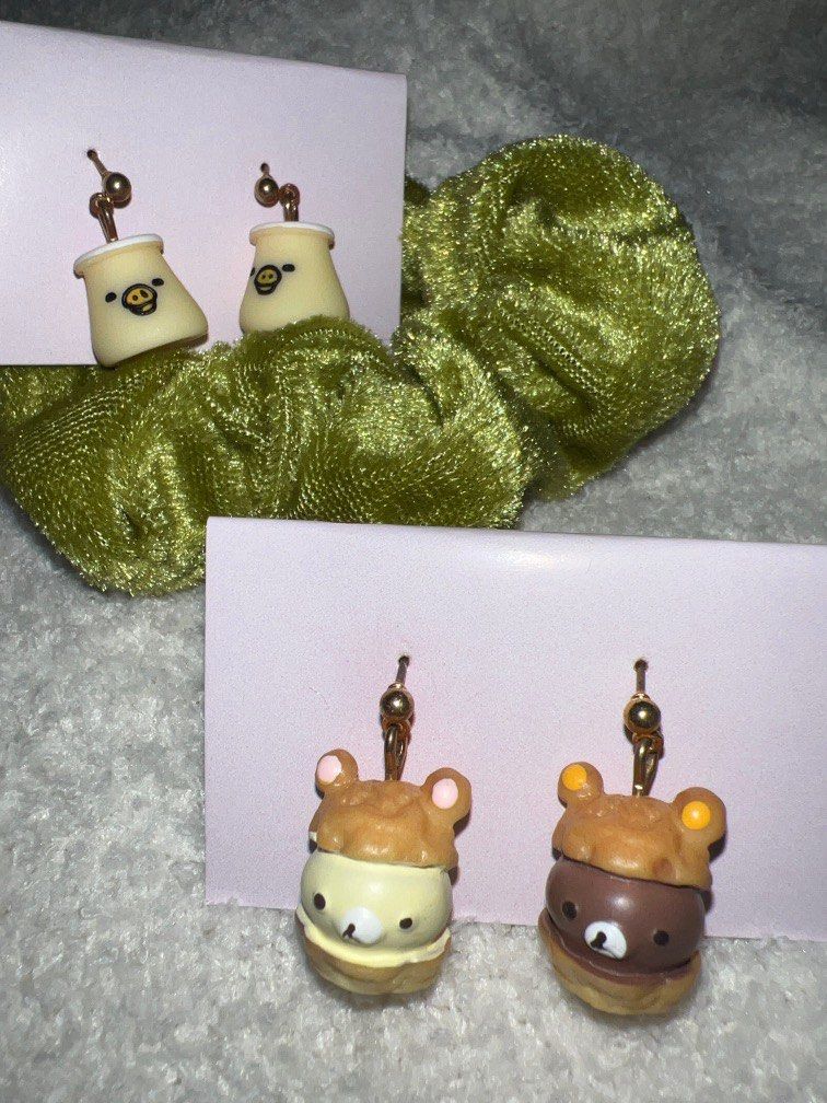 Cartoon earrings online