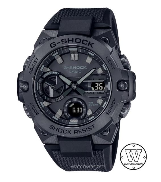 Full black g shock sale
