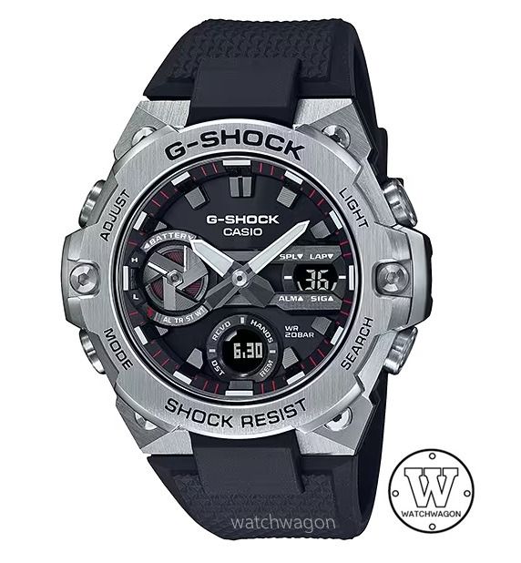 Casio G Shock G Steel GST B400 1A Tough Solar Bluetooth