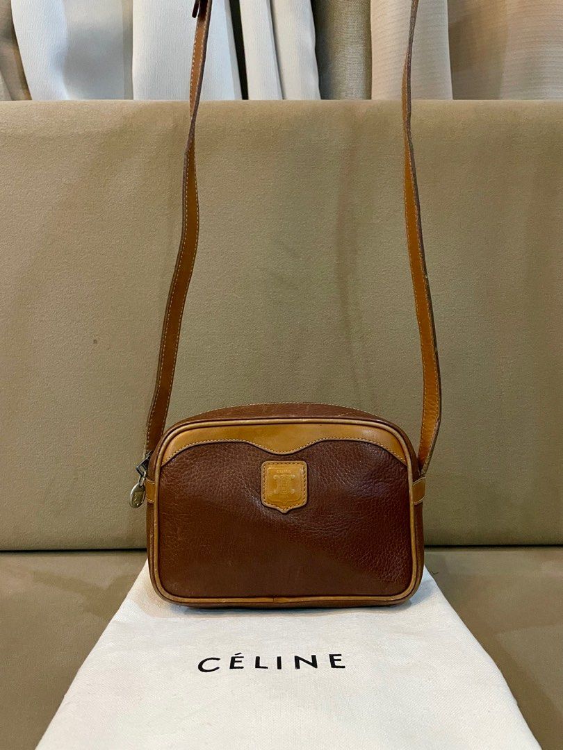 Celine Leather Crossbody Bag (Category: Luxury Bags & Wallets) located in Paranaque City. Submitted by katlouieleandicho (Listing ID 1272550606, Image 2). Description: 💯Authentic Made in Italy 8/10 condition .