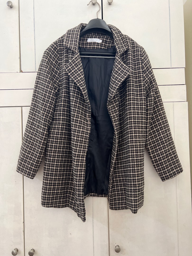 Chequered blazer 2025