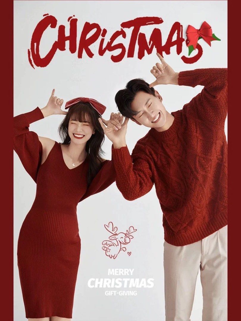 Christmas couple outfit, Women's Fashion, Dresses & Sets, Sets or  Coordinates on Carousell