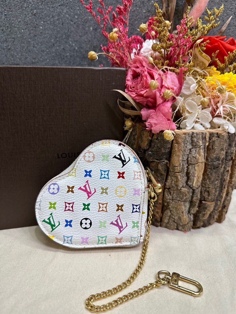 Louis vuitton heart clearance coin purse monogram
