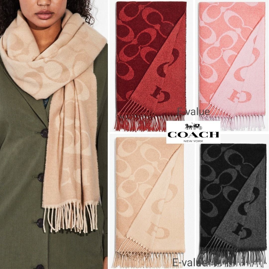 Coach Original Limited Edition Collection Monogram Unisex Wool