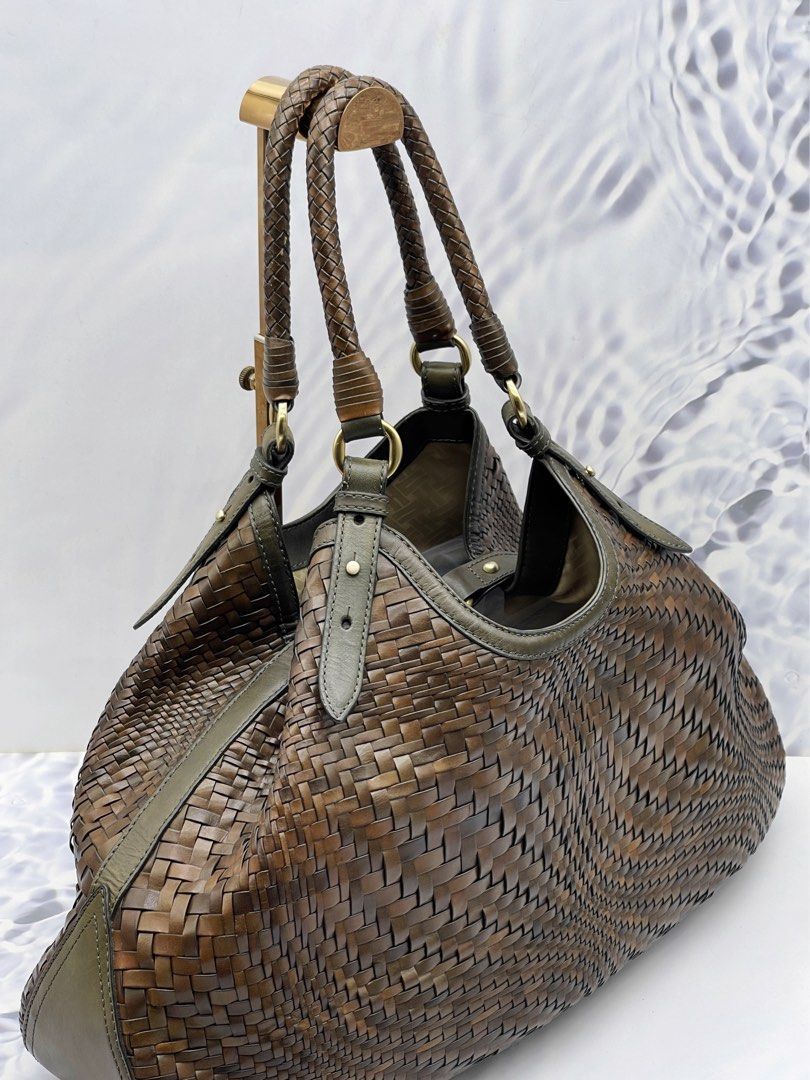 Cole haan large leather tote discount