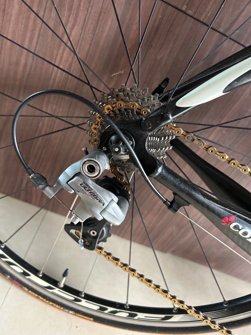 Colnago CLX Carbon Frame (Category: Bicycles) located in Singapore. Submitted by melvin.54 (Listing ID 1272555633, Image 3). Description: Selling Colnago CLX 2.0 Carbon Bike size 51 Carbon Frame Ultegra crankset 53t Dura Ace shifters/brakes Fulcrum Wheelset Last service end of 2022 Didn't ride more than 5km in 2023 Suitable for Rider heights between 170-175cm.