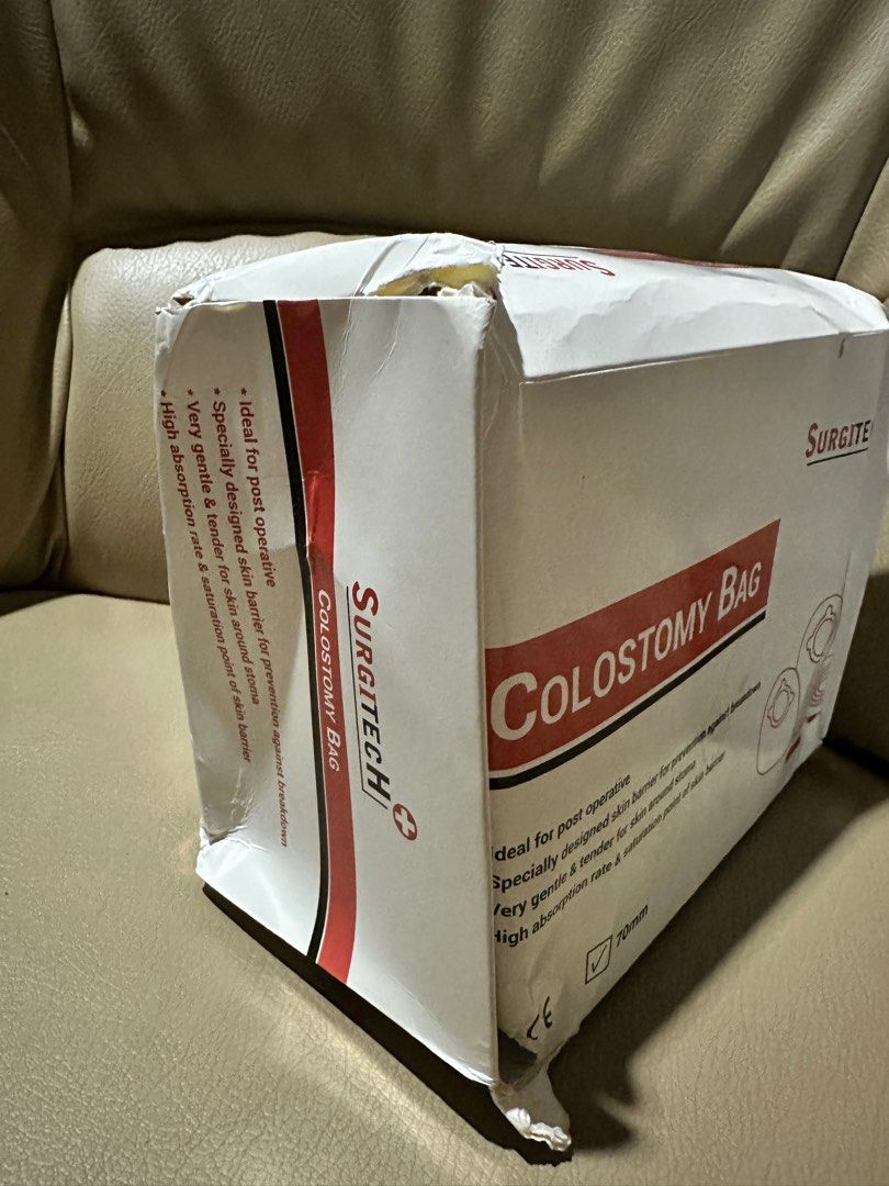 Colostomy Bag 70mm, Health & Nutrition, Medical Supplies & Tools on ...