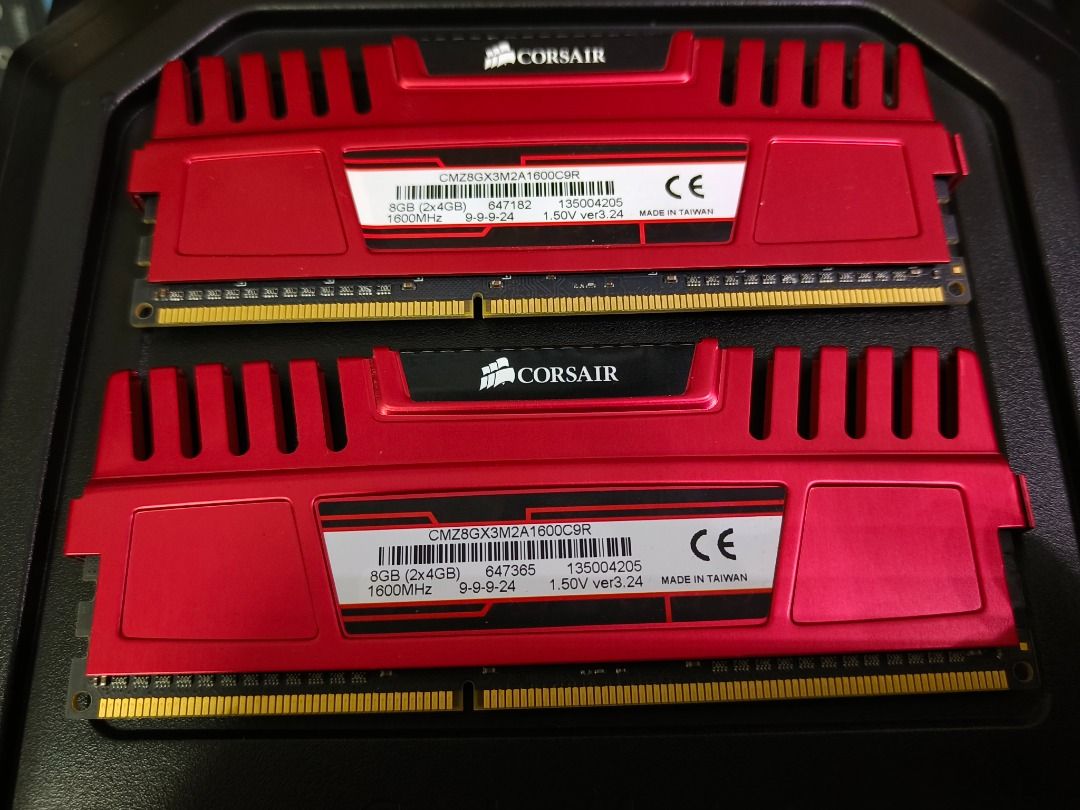 Ram corsair vengeance discount 8gb ddr3 1600mhz