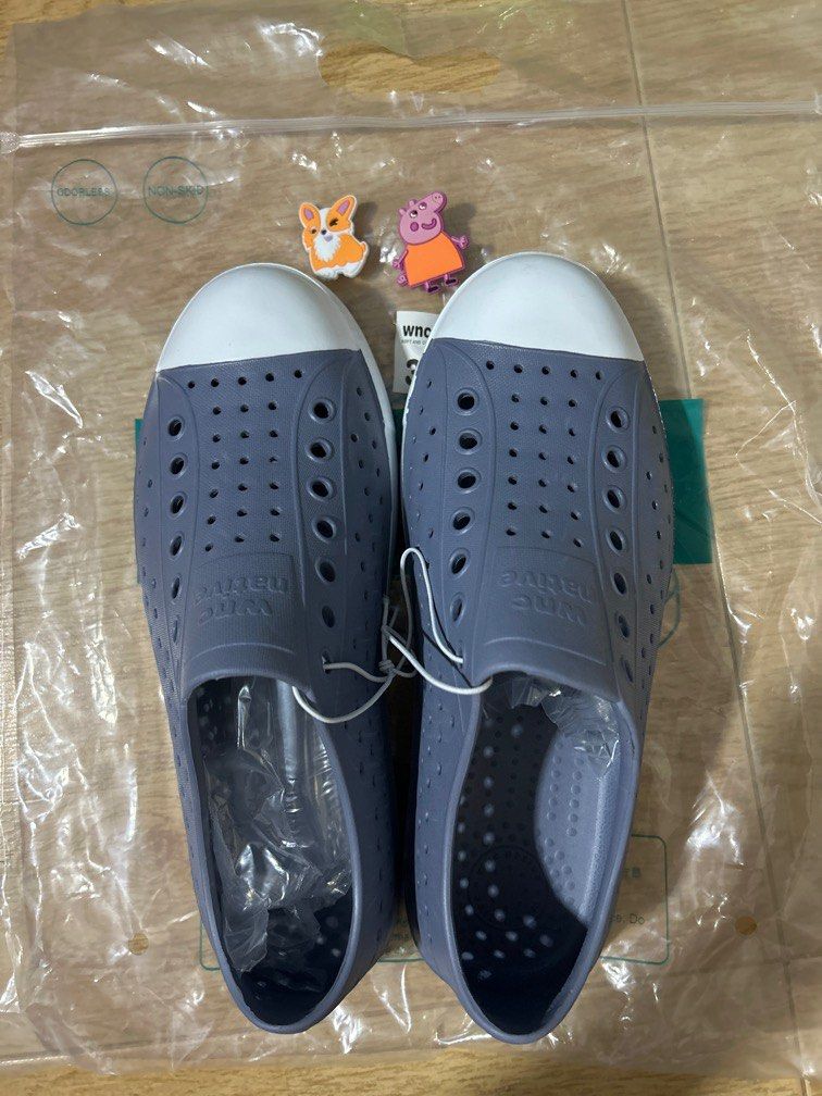 Crocs like material shoes