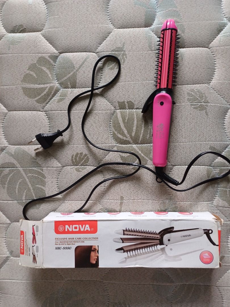 Curling hair with straightening iron online
