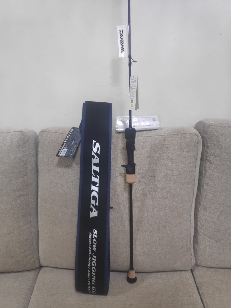 Daiwa Saltiga SJ 61B-5 Jigging Rod, Sports Equipment, Fishing on