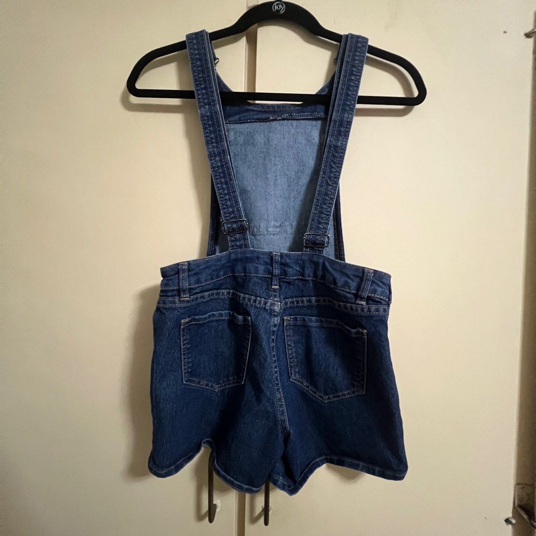 Dark blue overall shorts store