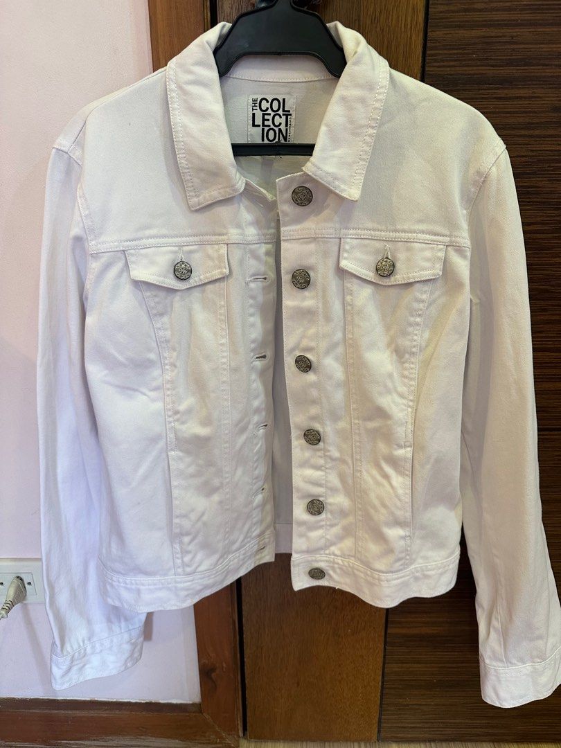 Debenhams White Denim Jacket