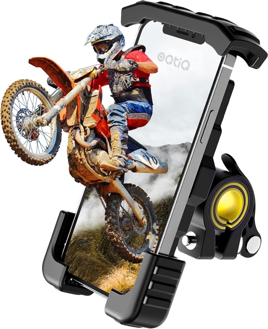 Dirt bike top cell phone mount
