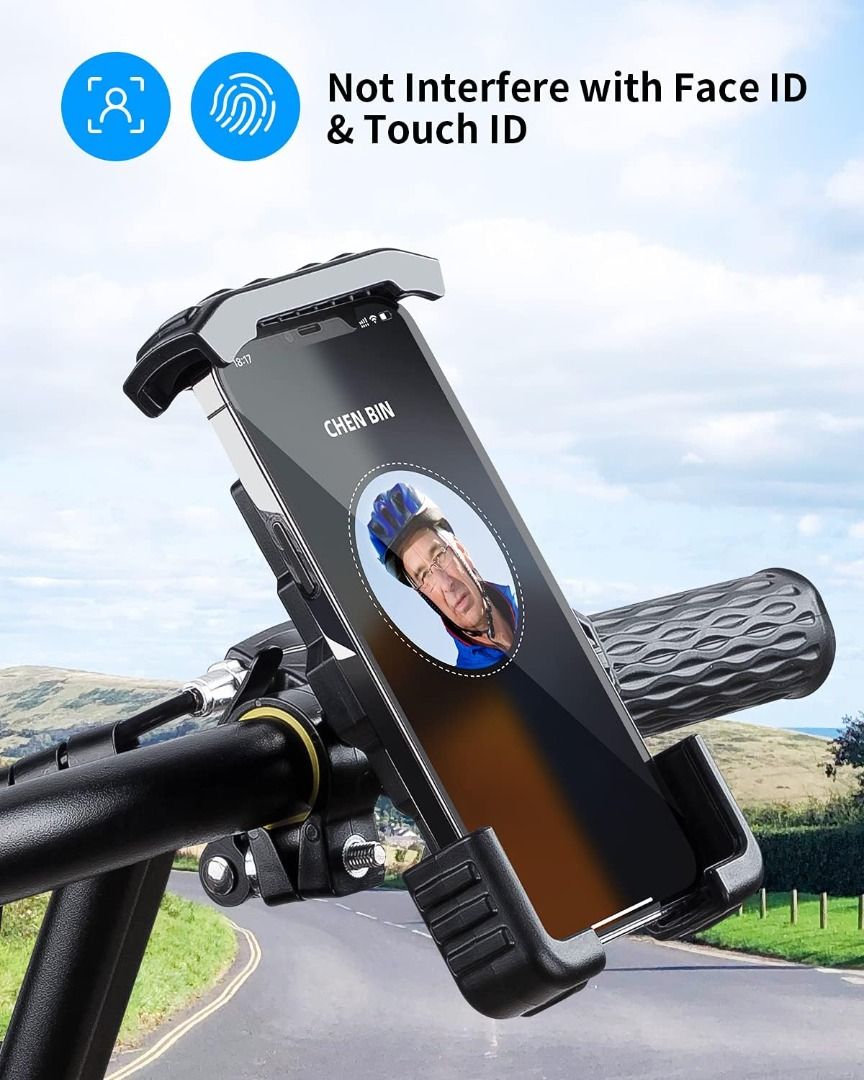 Dirt bike cell phone hot sale holder