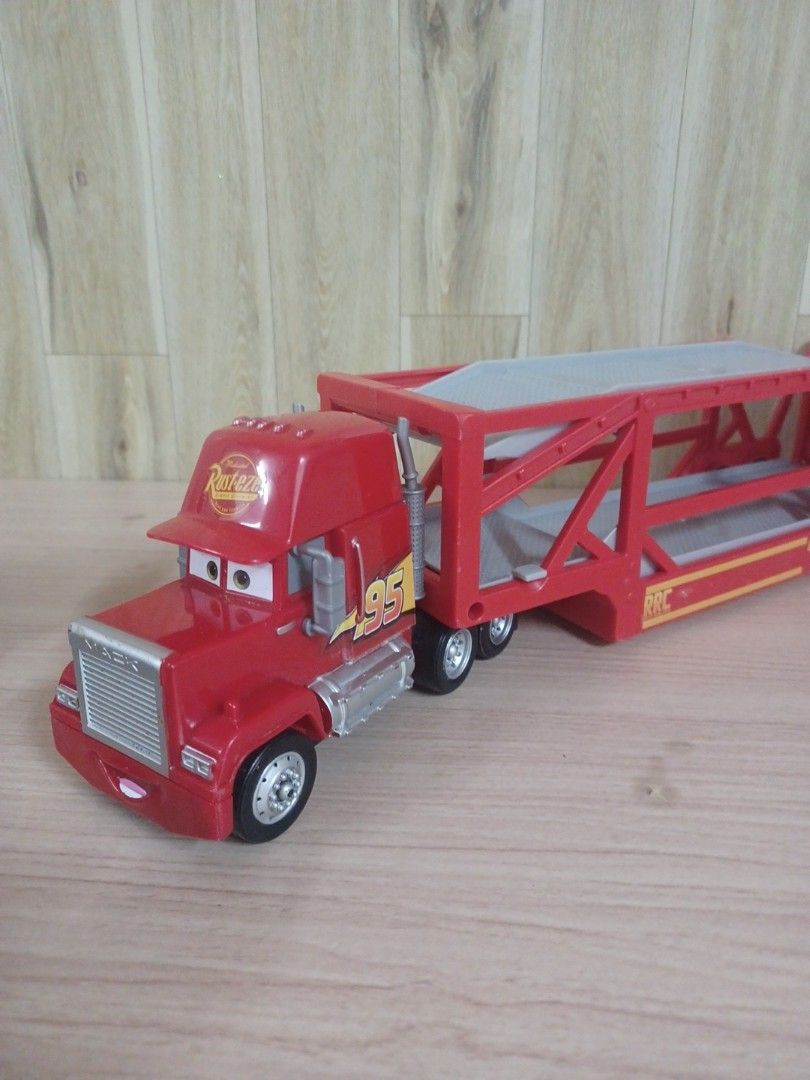 Disney pixar cars store launching mack transporter
