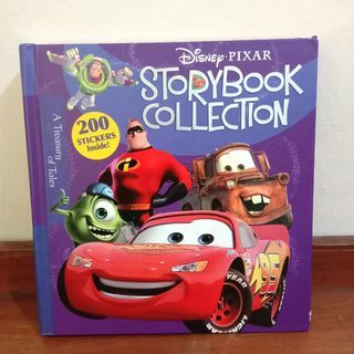DUBAI DISNEY PIXAR STORYBOOK COLLECTION : A TREASURY OF TALES CHILDREN 'S BOOK (200 STICKERS INSIDE)