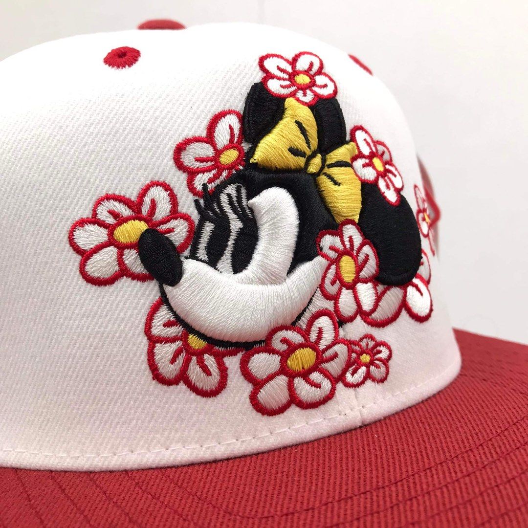 Minnie mouse snapback top