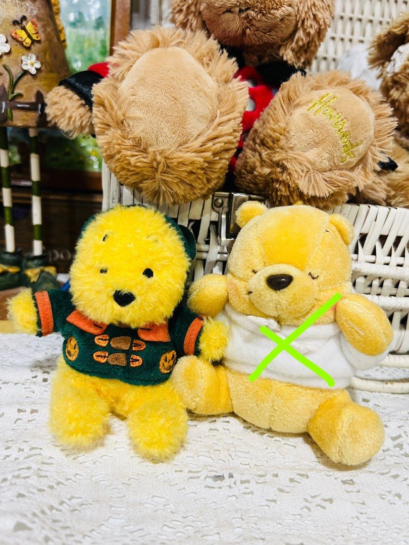 Winnie the pooh hotsell soft toy keyring