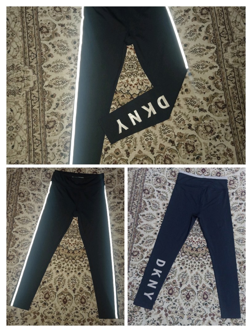 DKNY Sport Gym Training Workout Legging Mid-Rise (M), Women's Fashion,  Activewear on Carousell
