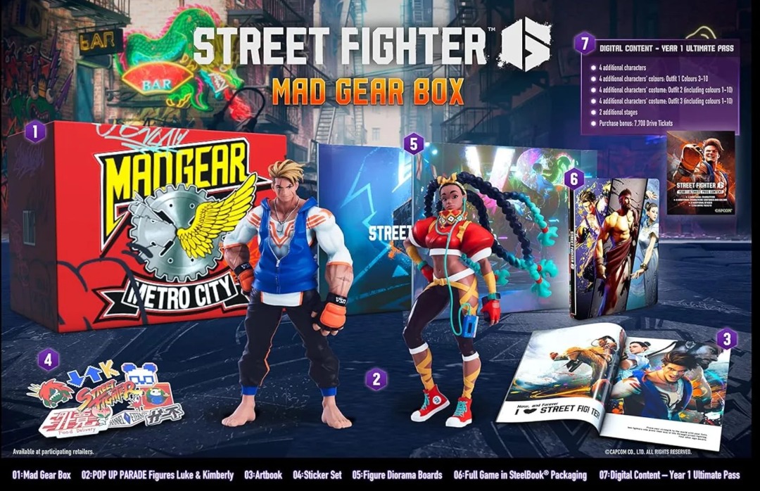 全新聖誕限時優惠價) PS5 Street Fighter 6 街霸快打旋風街頭霸王(歐洲