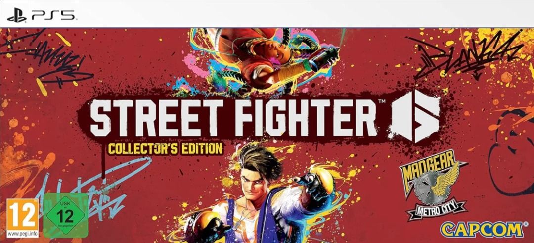 全新聖誕限時優惠價) PS5 Street Fighter 6 街霸快打旋風街頭霸王(歐洲