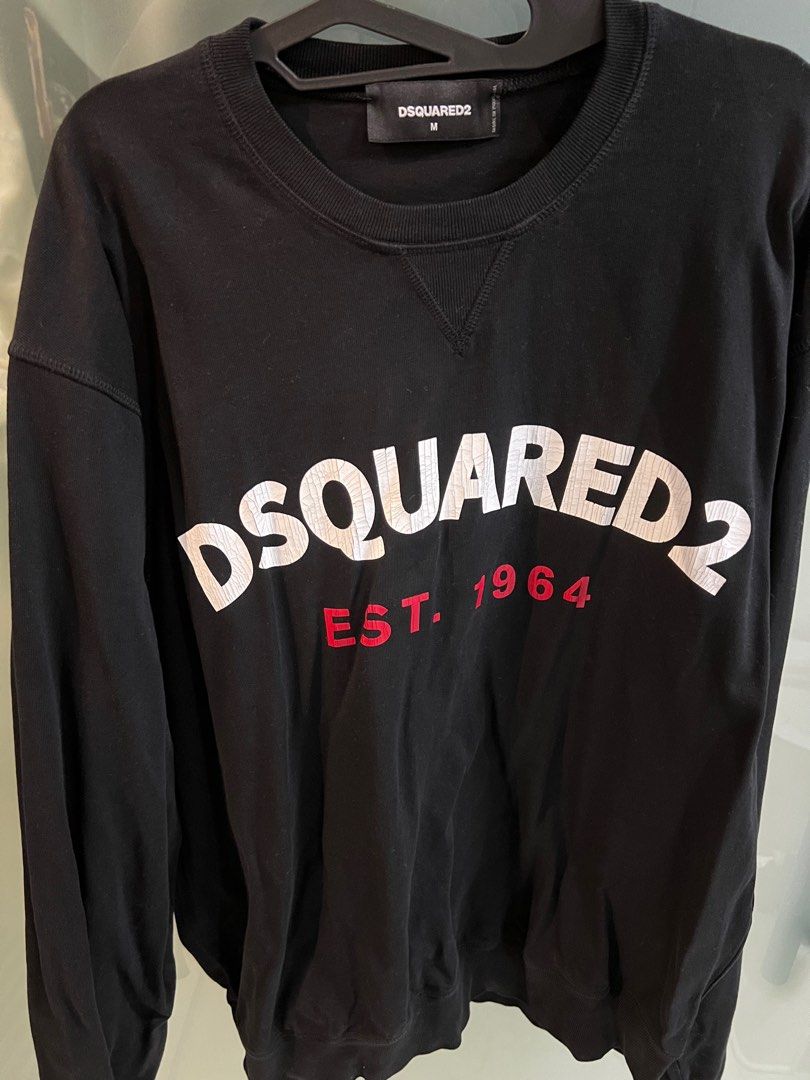 Dsquared2 sweat shirt Men s Fashion Tops Sets Tshirts Polo Shirts on Carousell