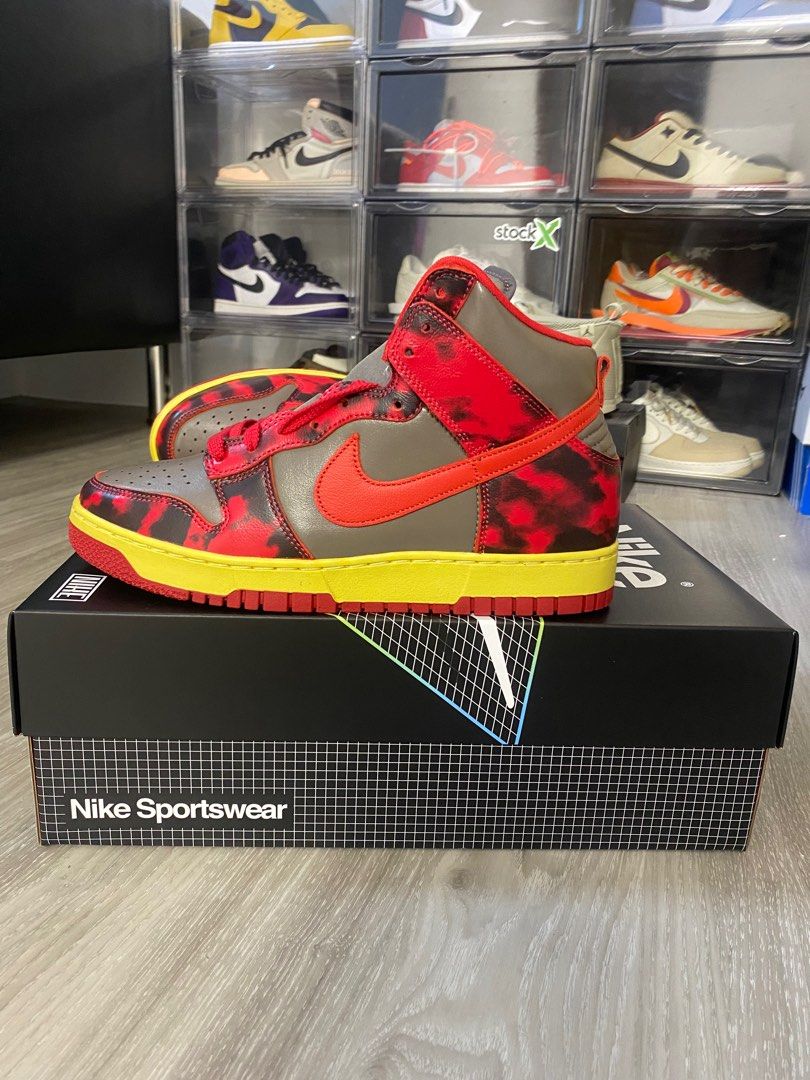 dunk high acid wash stockx