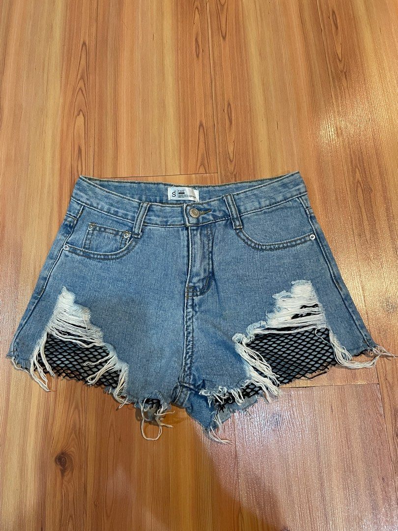 Ripped discount booty shorts