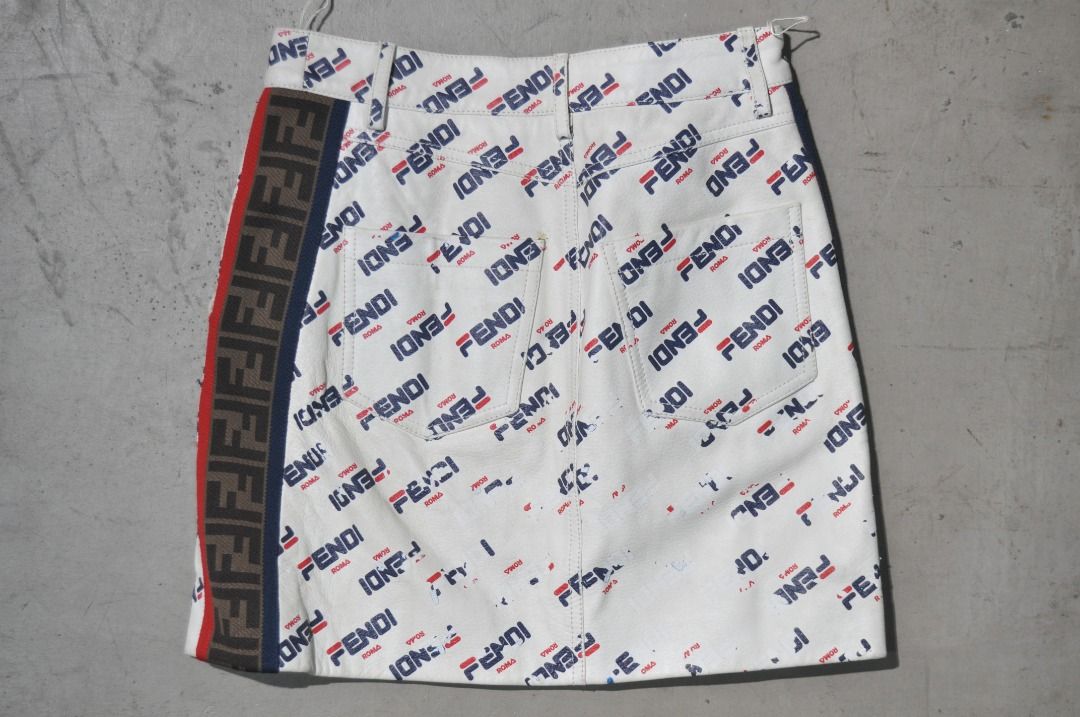 Fendi fila skirt top