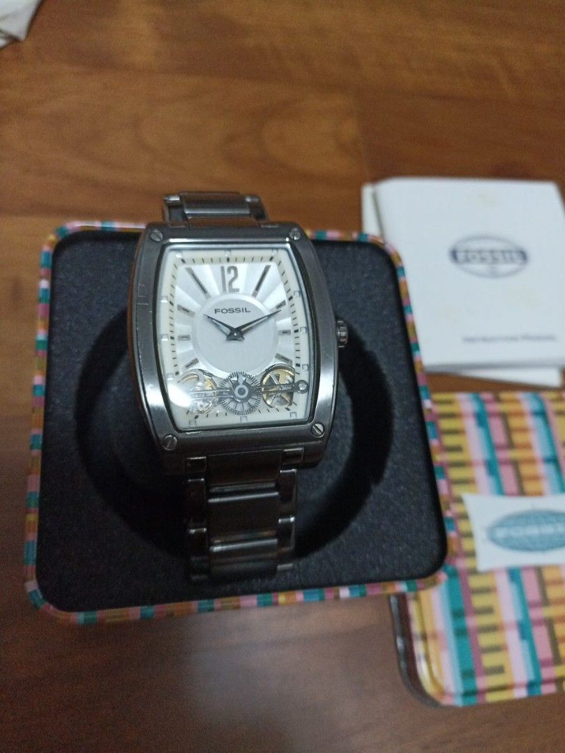 Fossil twist stainless steel watch new arrivals