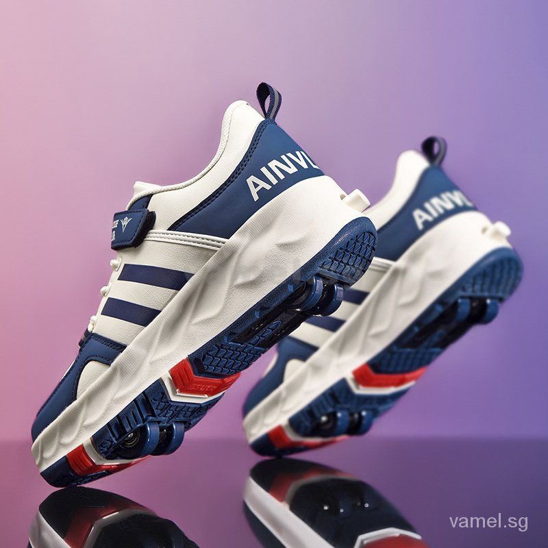 Four wheel shoes parent child roller shoes outdoor sport wheel