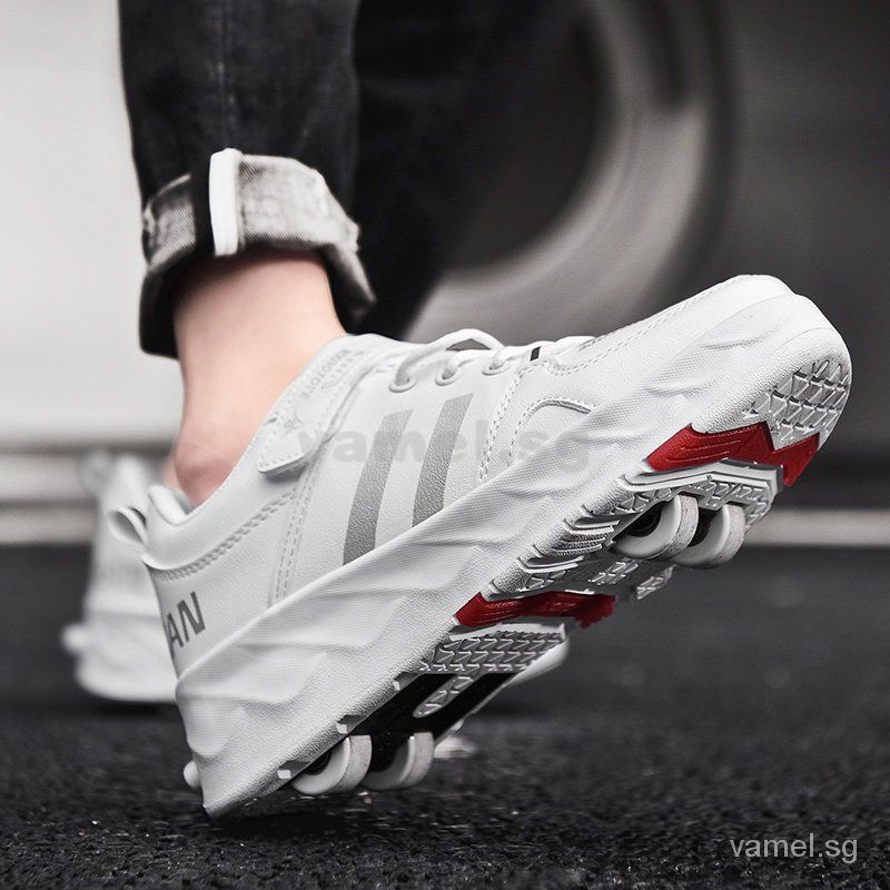 Four wheel shoes parent child roller shoes outdoor sport wheel shoes boys and girls roller skates kids roller shoes