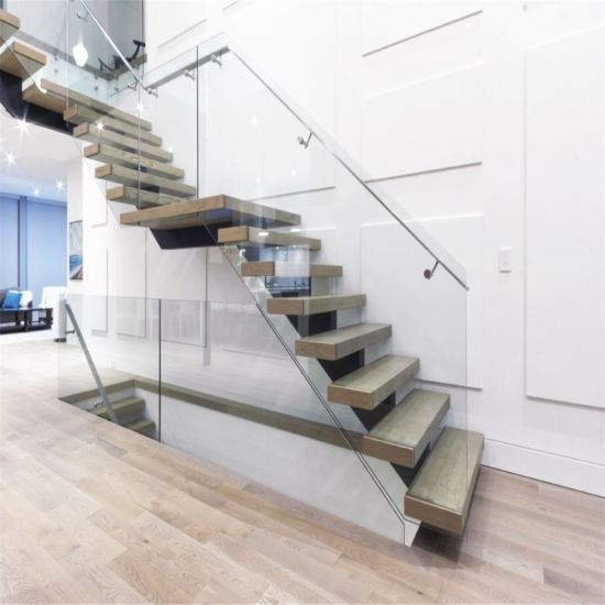Frameless glass staircase railing, Home Services, Renovations, Drywall ...