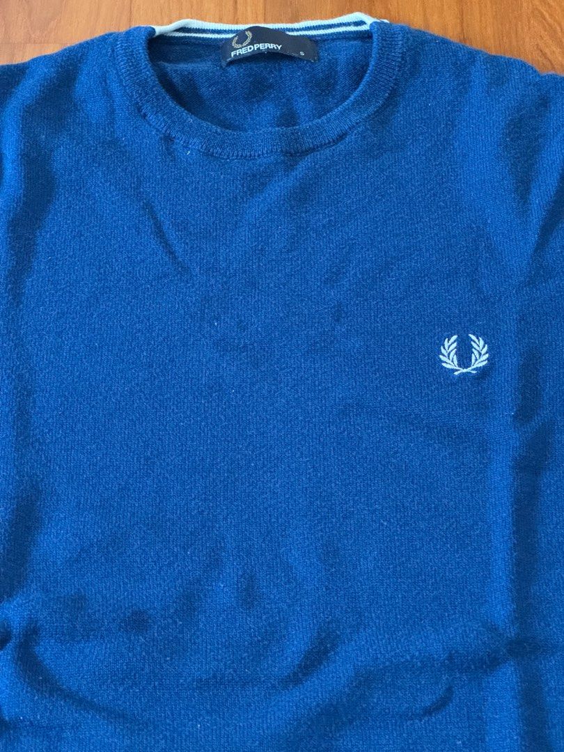 Fred perry clearance blue sweater