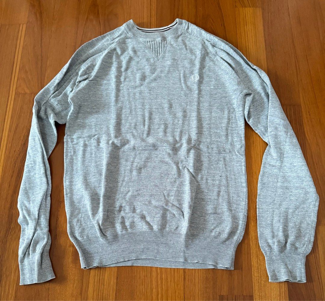 Fred Perry Grey Sweater