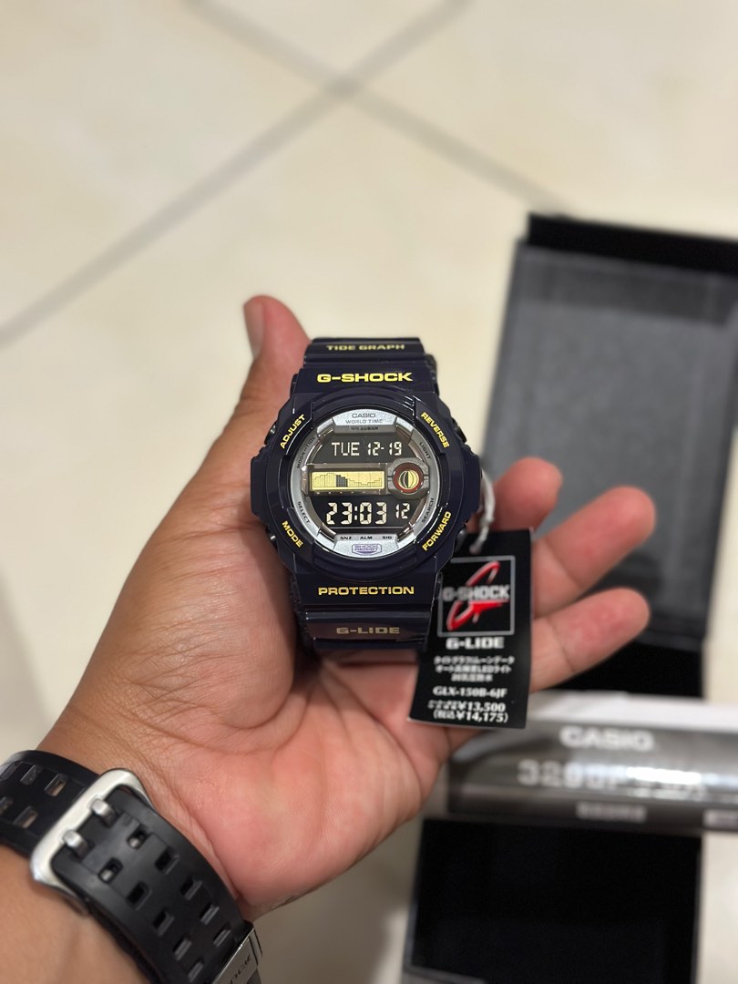 G shock G lide GLX 150B 6JF Japan Set Men s Fashion Watches Accessories Watches on Carousell