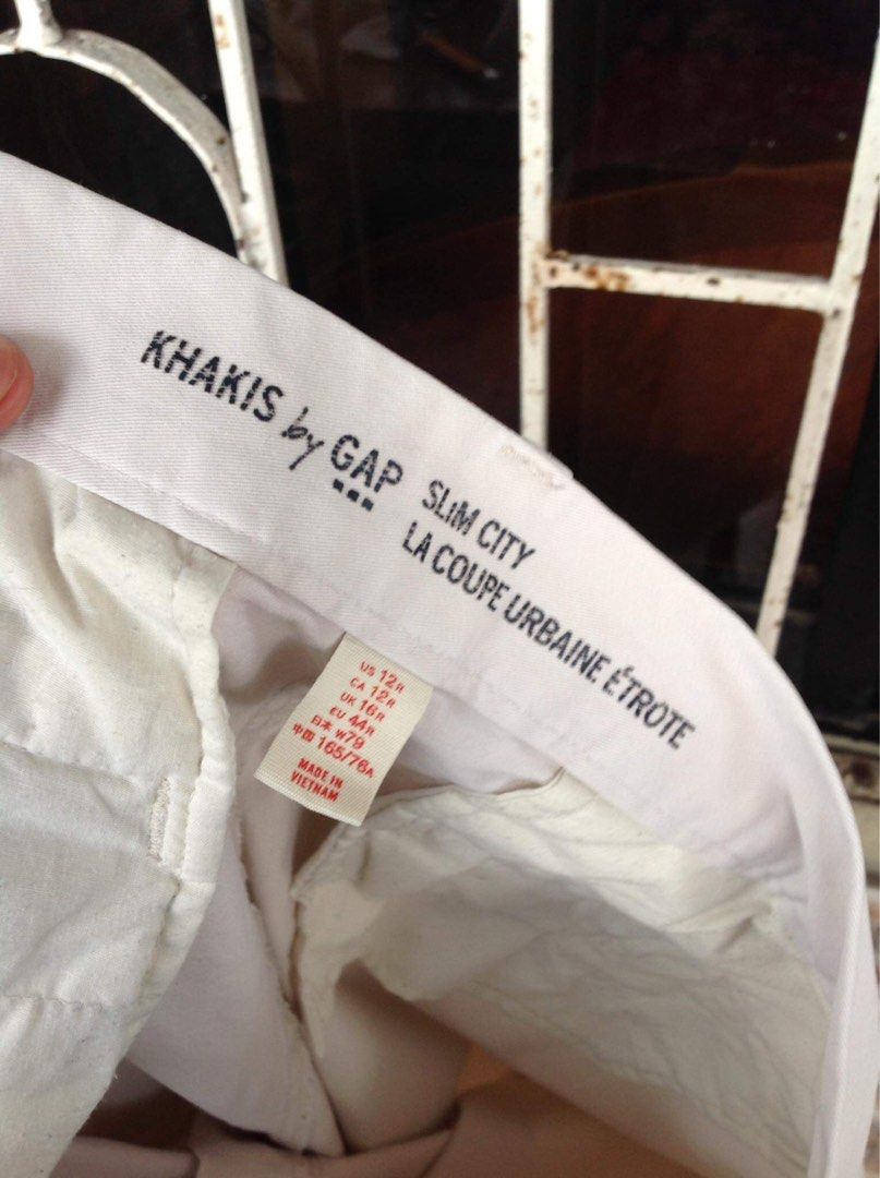Khakis by gap slim new arrivals city