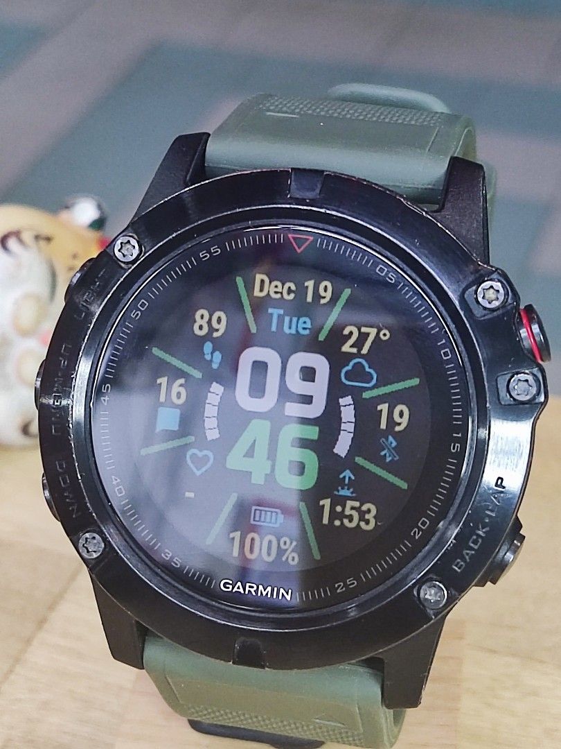 New Year Sale Garmin Fenix 5X Apac Sapphire Multi Sport GPS Smart Watch