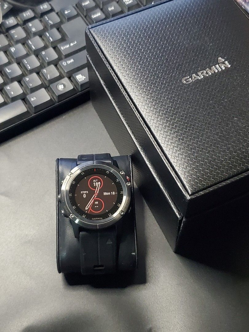 Garmin Fenix 5X Plus Sapphire Mobile Phones Gadgets Wearables