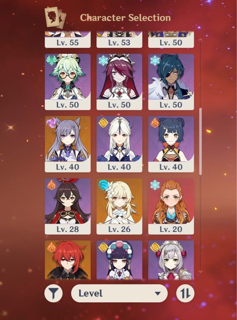 Compte Genshin Impact AR 55 Sur Serveur EU - Neuf Jamais Utilisé (PC)