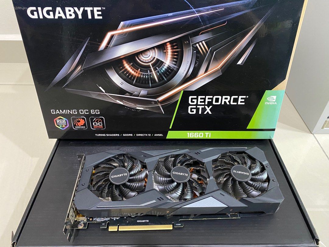 Gigabyte 1660 2025 ti oc 6gb