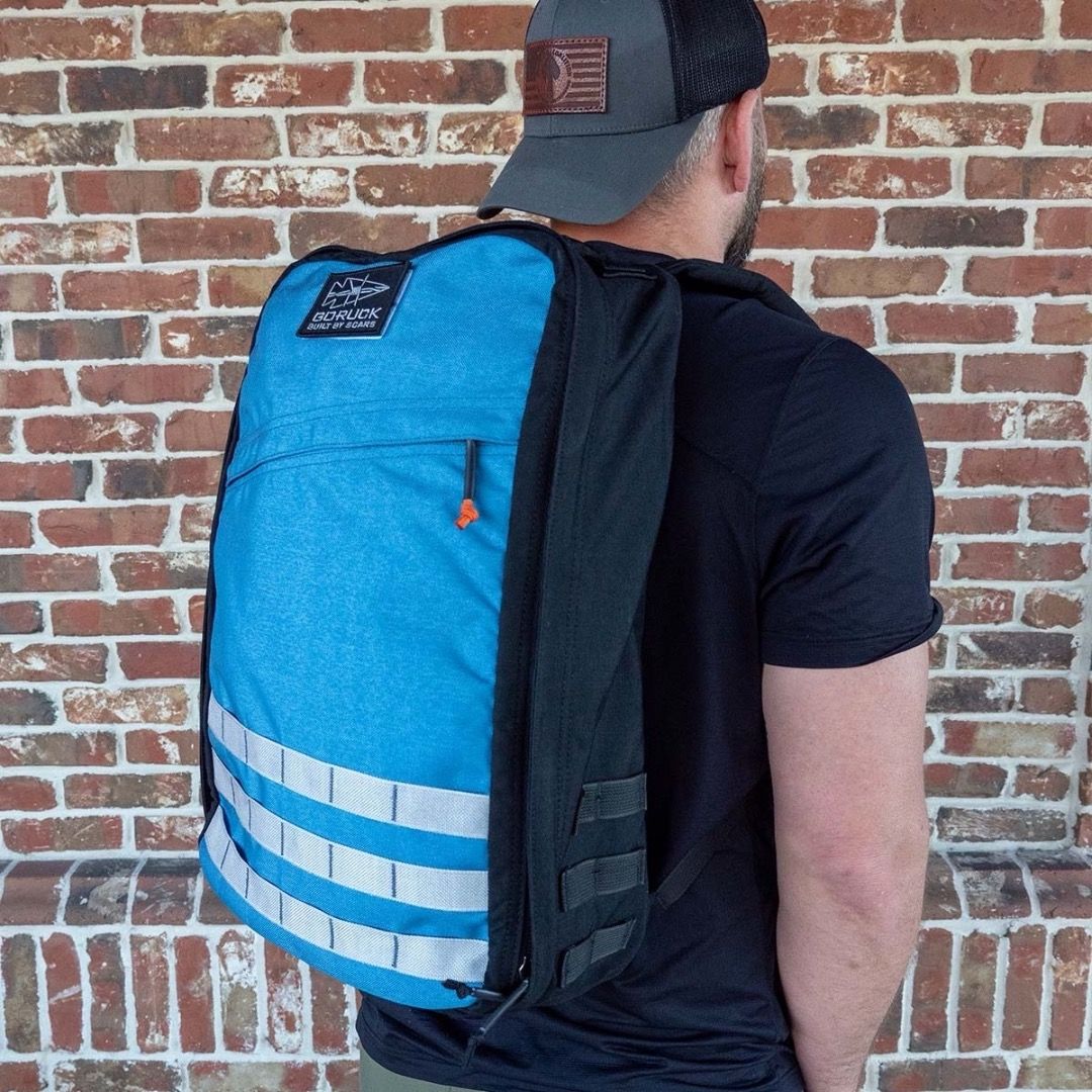 GORUCK GR1 26L Built By SCARS Custom Front Panel Sky Blue Men s