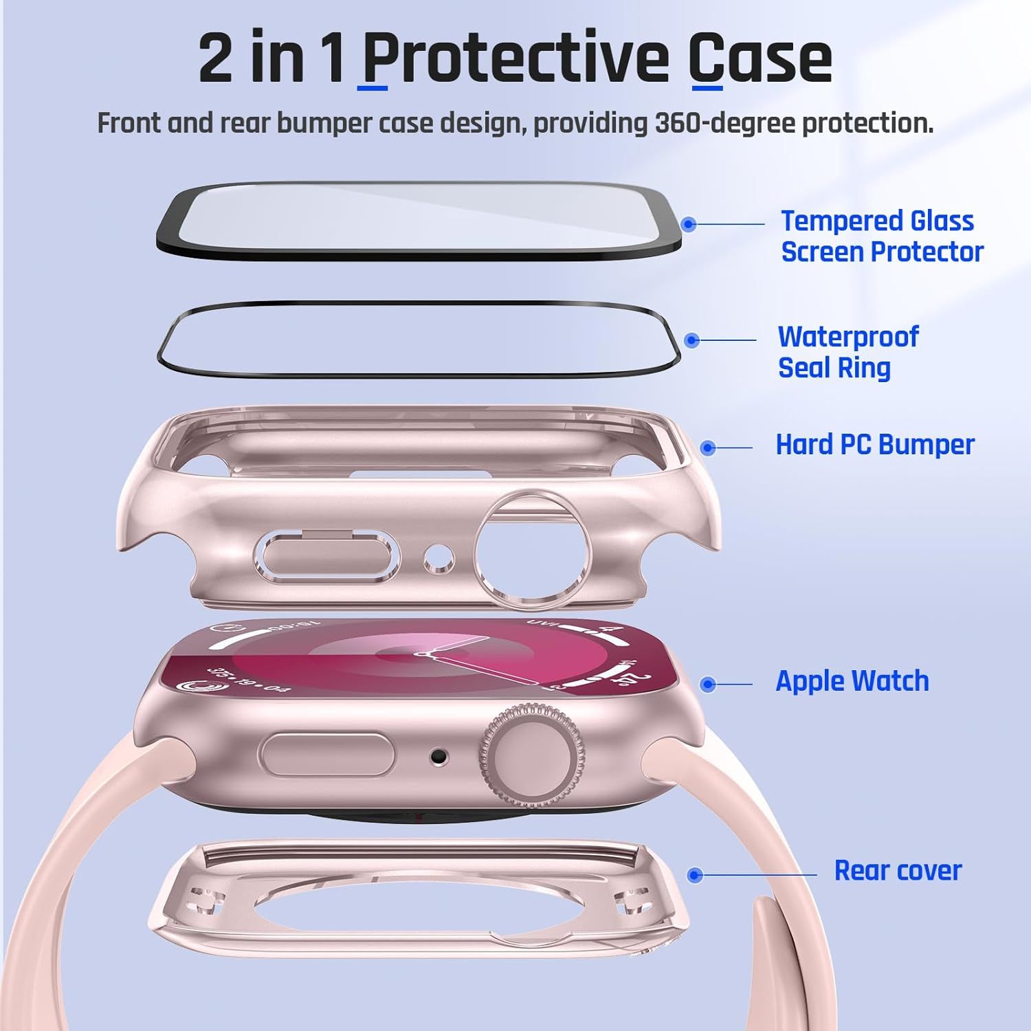  Goton Waterproof Case for Apple Watch Ultra Ultra2