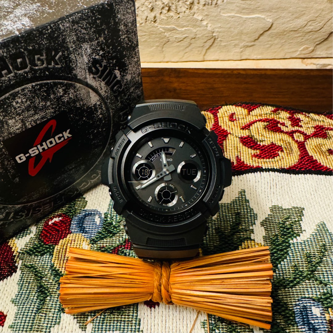 G shock deals blackout series