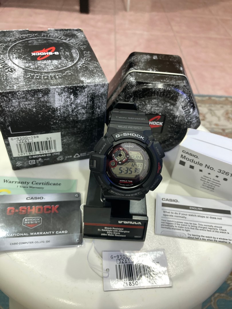 G shock clearance g 9300 mudman