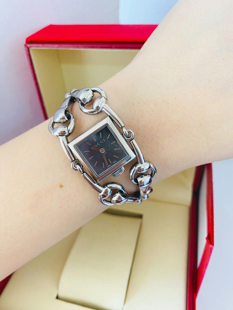 Gucci 116.3 Signoria MOP Dial Watch for Ladies